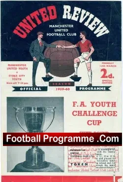 Manchester United v Stoke City 1960 – FA Youth Cup