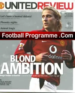 Manchester United v Stuttgart 2003