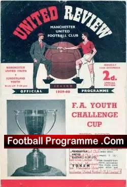 Manchester United v Sunderland 1960 – FA Youth Cup