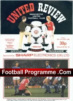 Manchester United v Tottenham 1983