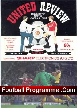 Manchester United v Tottenham 1989