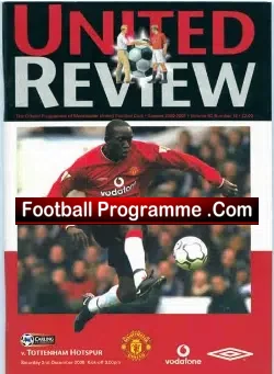 Manchester United v Tottenham 2000