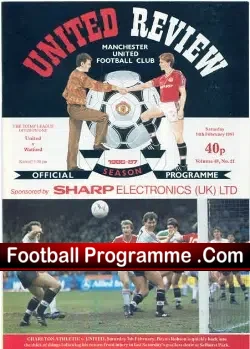 Manchester United v Watford 1987