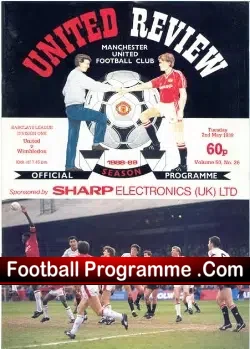 Manchester United v Wimbledon 1989