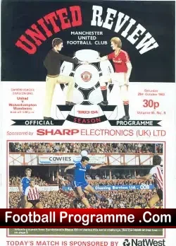Manchester United v Wolves 1983