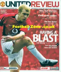 Manchester United v Wolves 2003 – Autographed