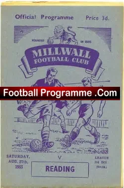 Millwall v Reading 1955
