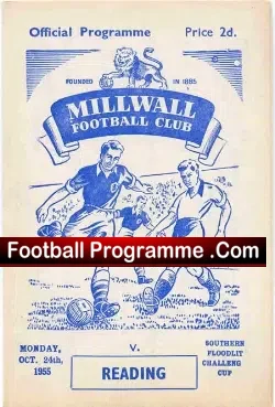 Millwall v Reading 1955