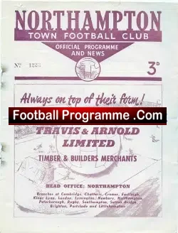 Northampton Town v Coventry City 1954
