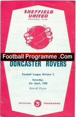 Sheffield United v Doncaster Rovers 1958