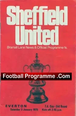 Sheffield United v Everton 1970 – Plus League Review Magazine
