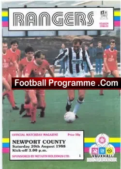 Stafford Rangers v Newport County 1988 – First In New League