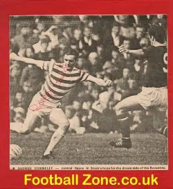 Glasgow Celtic George Connelly Signed Picture