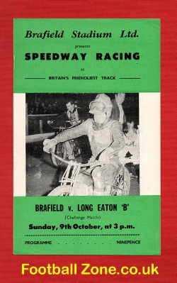 Brafield Speedway v Long Eaton 1966 – Challenge Match