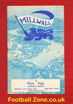 Millwall v Port Vale 1964