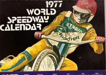 World Speedway Calendar 1977