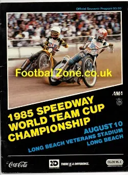 World Speedway Team Championship 1985 – USA