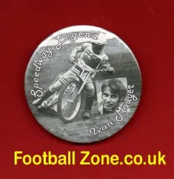 Ivan Mauger Speedway Badge - The Speedway Legend