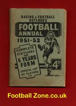 Racing + Football Outlook Annual Handbook 1951 - 1952