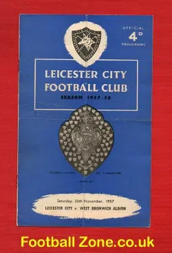 Leicester City v WBA 1957