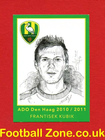 ADO Den Haag v Swansea City 2010 + Teamsheet + Card
