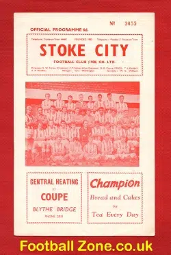 Stoke City v Rotherham United 1962