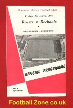 Doncaster Rovers v Rochdale 1966