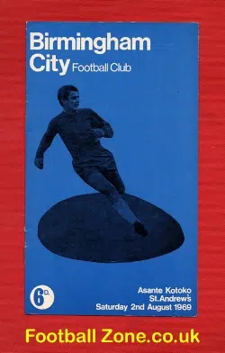 Birmingham City v Asante Kotoko 1969