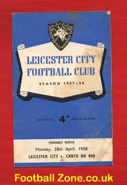 Leicester City v Canto Do Rio 1958 - To Clear