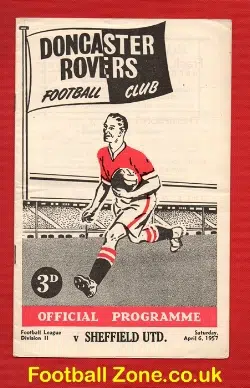 Doncaster Rovers v Sheffield United 1957