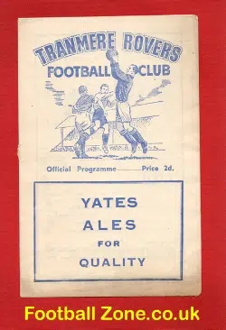 Tranmere Rovers v Rochdale 1955