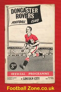 Doncaster Rovers v Lincoln City 1956