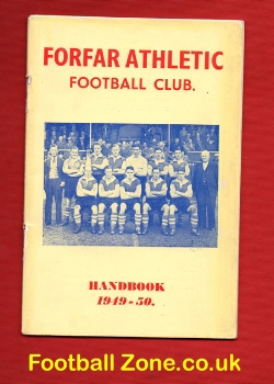 Forfar Athletic Football Handbook 1949 – 1950