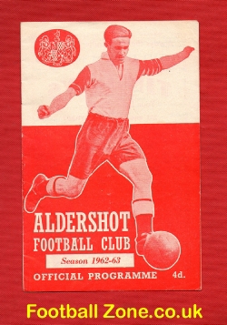 Aldershot v Oldham Athletic 1962