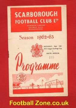 Scarborough v South Shields 1962 – Challenge Cup