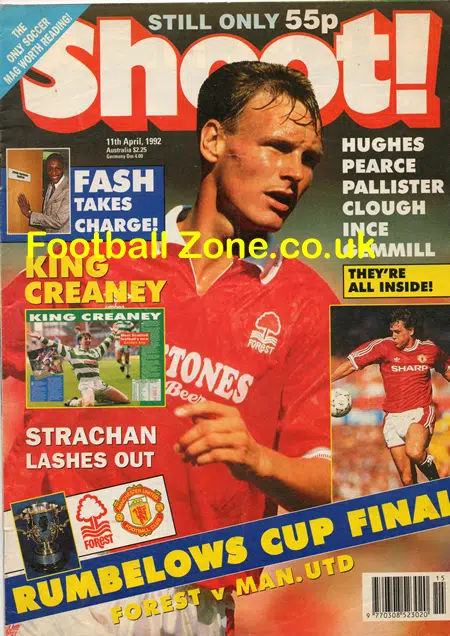 Manchester United v Nottingham Forest 1992 Cup Final + Magazines