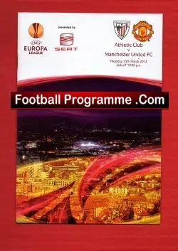 Athletic Bilbao v Manchester United 2012 – Spain