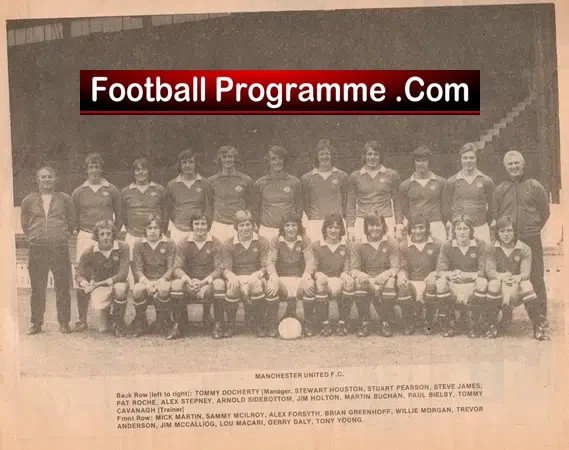 Auckland v Manchester United 1975 – New Zealand Tour
