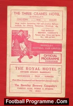 Barnsley v Tranmere Rovers 1959 – Signed