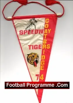 Coatbridge Speedway Pennant 1974