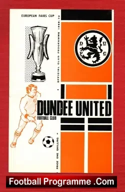 Dundee United v Newcastle United 1969 – European Fairs Cup