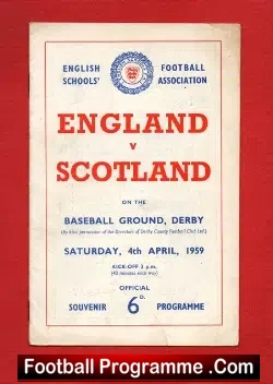 England v Scotland 1959 – at Derby – Chris Lawler