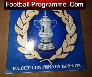 Esso Coin Medal FA Cup Centenary 1872 - 1972 Collection To Clear - football programme