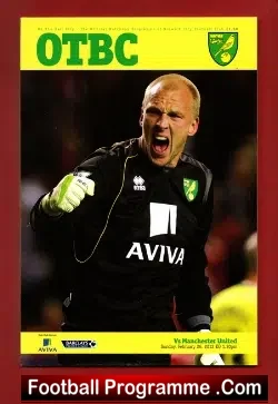 Norwich City v Manchester United 2012