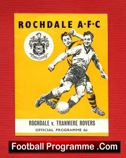 Rochdale v Tranmere Rovers 1964