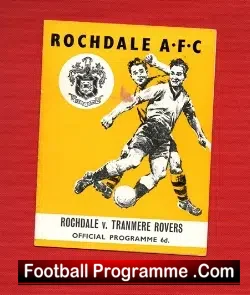 Rochdale v Tranmere Rovers 1964