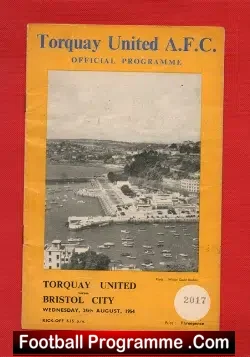 Torquay United v Bristol City 1954