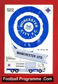Worcester City v Manchester United 1985