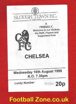 Slough Town v Chelsea 1995 – Friendly Match