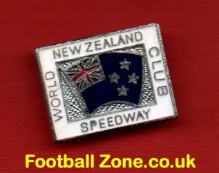 New Zealand World Club Speedway Badge 1960s